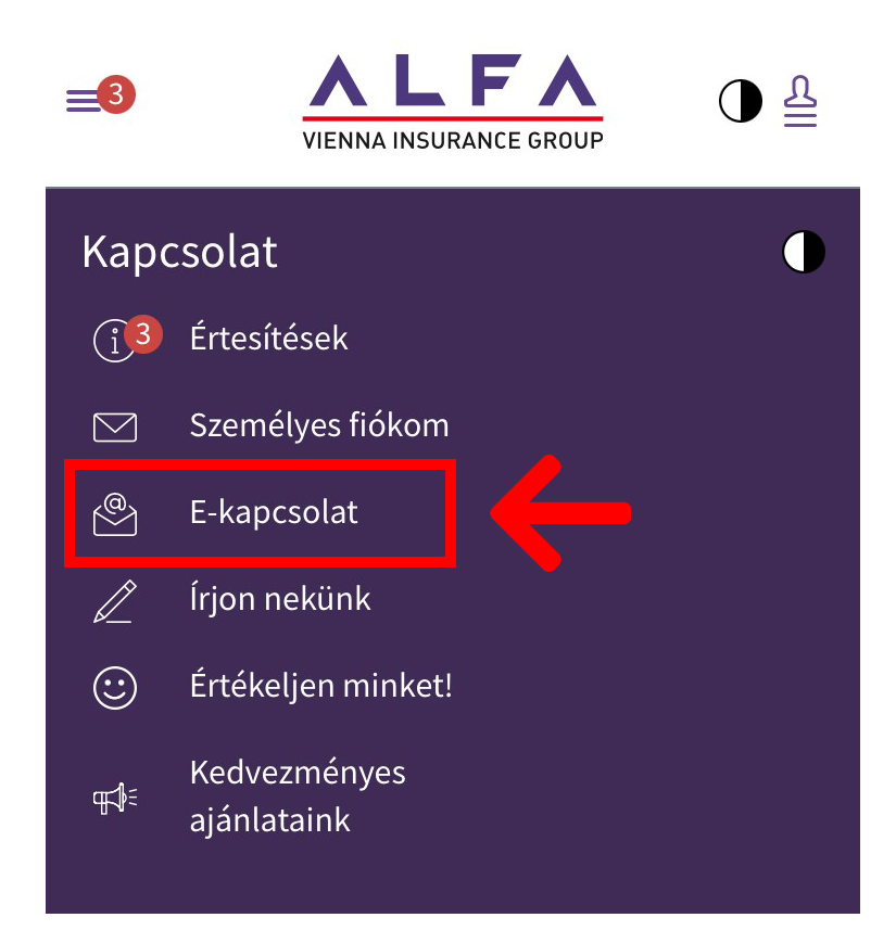 Hogyan aktiválhatja az e-kapcsolatot?