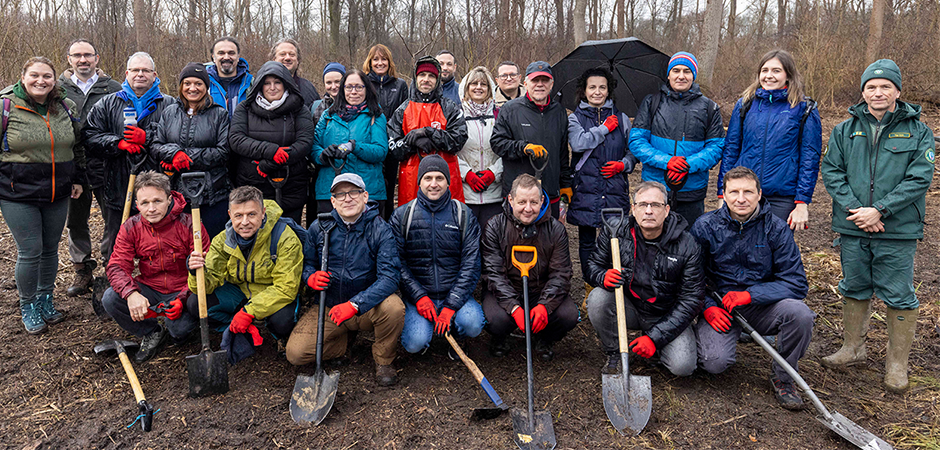 Közel 1000 fát ültettünk el a fenntartható jövőért