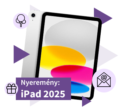 Tegyen ma a jövőért – válassza az e-kapcsolatot, és nyerjen egy iPad 2025-öt! Tegyen ma a jövőért – válassza az e-kapcsolatot, és nyerjen egy iPad 2025-öt!